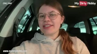 Dirty nerdy in the room swallowing cum